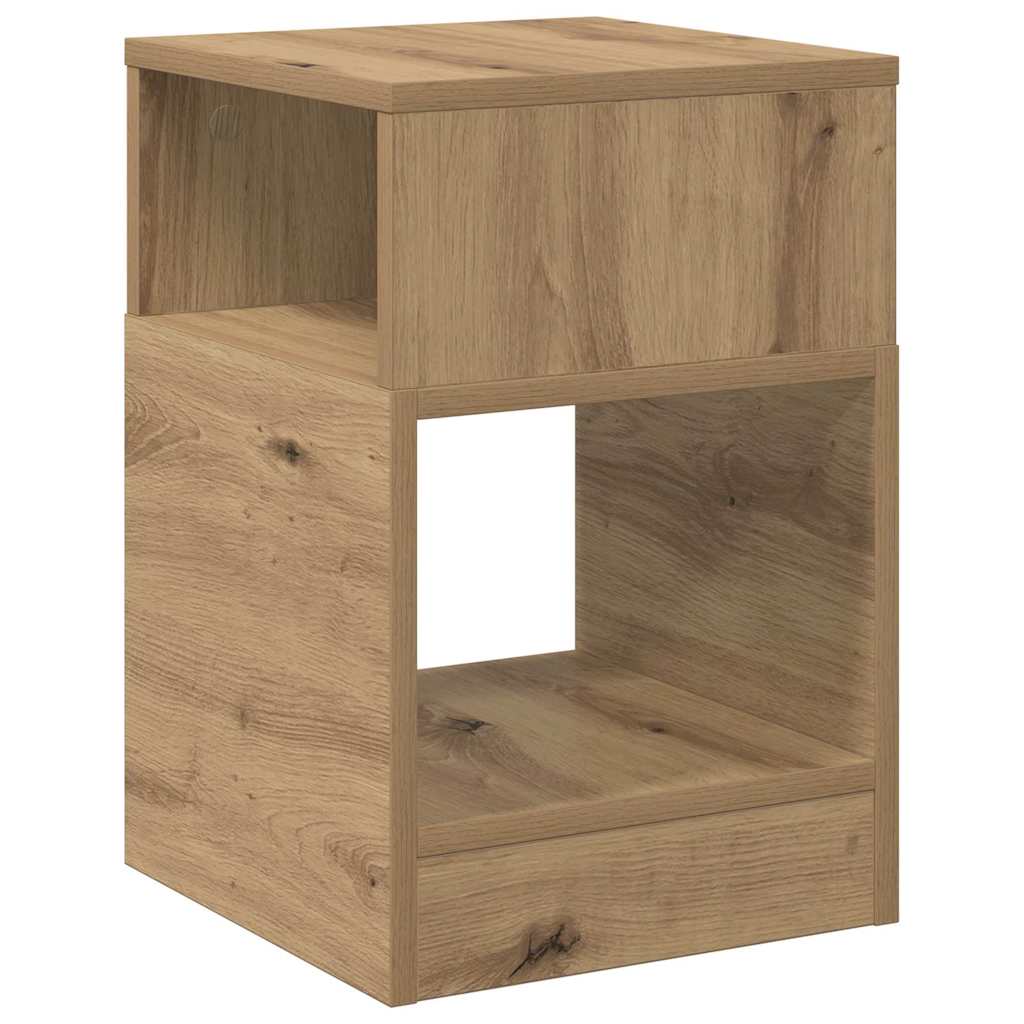 vidaXL End Table 2 pcs Artisan Oak 30,5 x 30 x 45 εκ