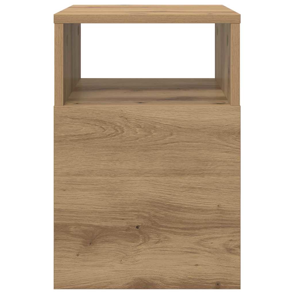 vidaXL End Table 2 pcs Artisan Oak 30,5 x 30 x 45 εκ