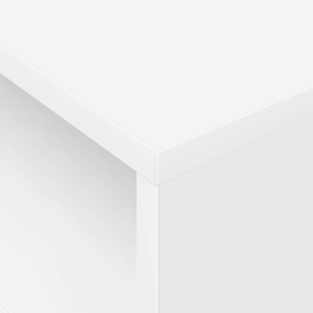 vidaXL End Table Λευκό 40,5 x 40 x 45 εκ Επεξεργασμένο ξύλο