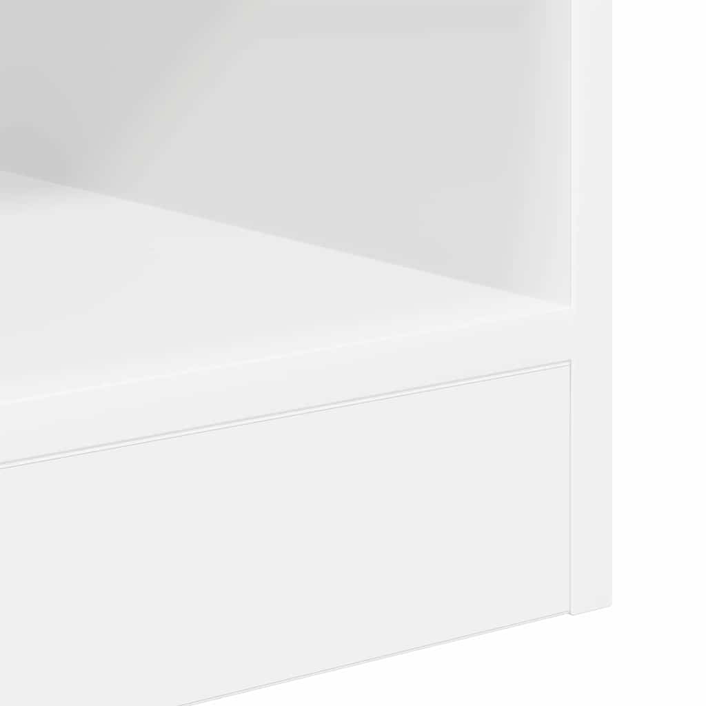 vidaXL End Table Λευκό 40,5 x 40 x 45 εκ Επεξεργασμένο ξύλο