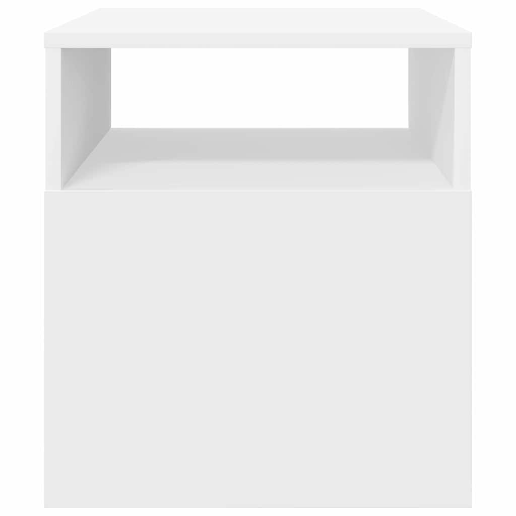vidaXL End Table Λευκό 40,5 x 40 x 45 εκ Επεξεργασμένο ξύλο