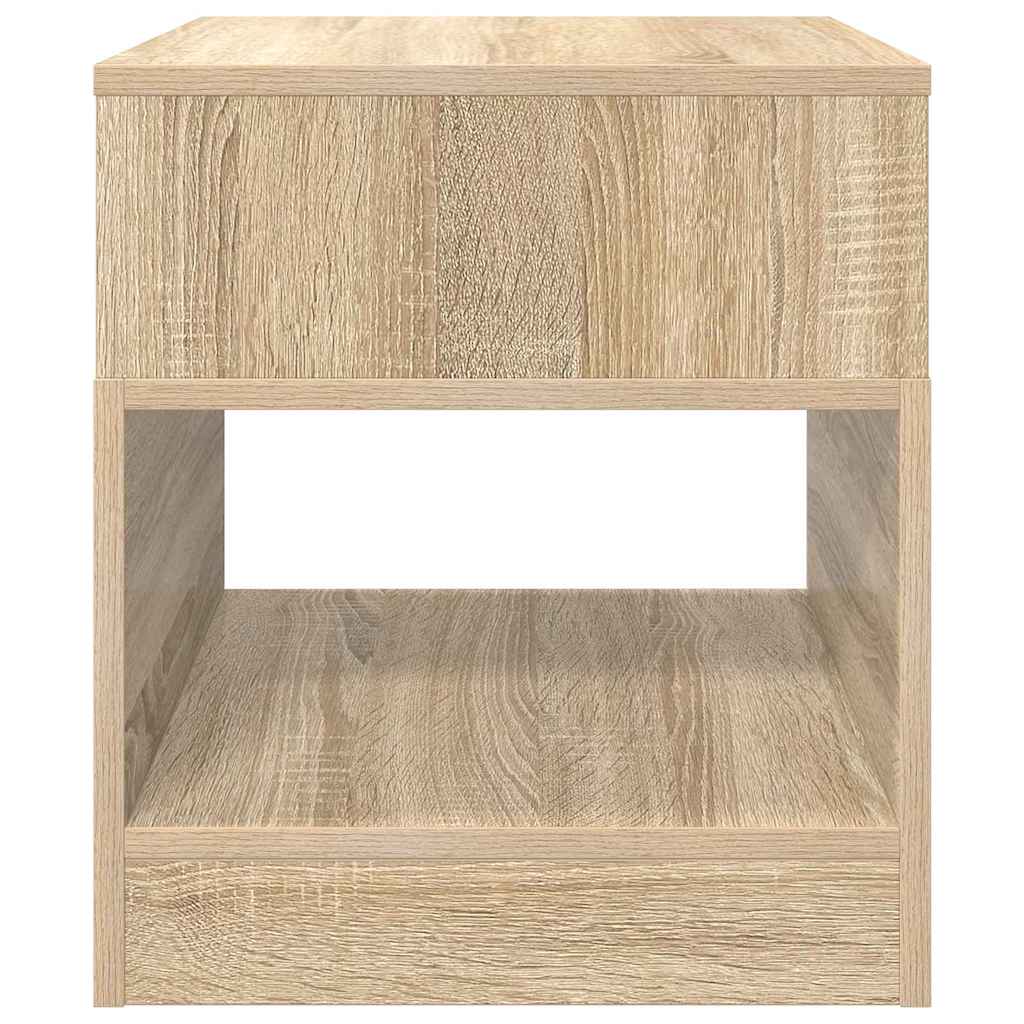 vidaXL End Table 2 pcs Δρύς Sonoma 40,5 x 40 x 45 εκ