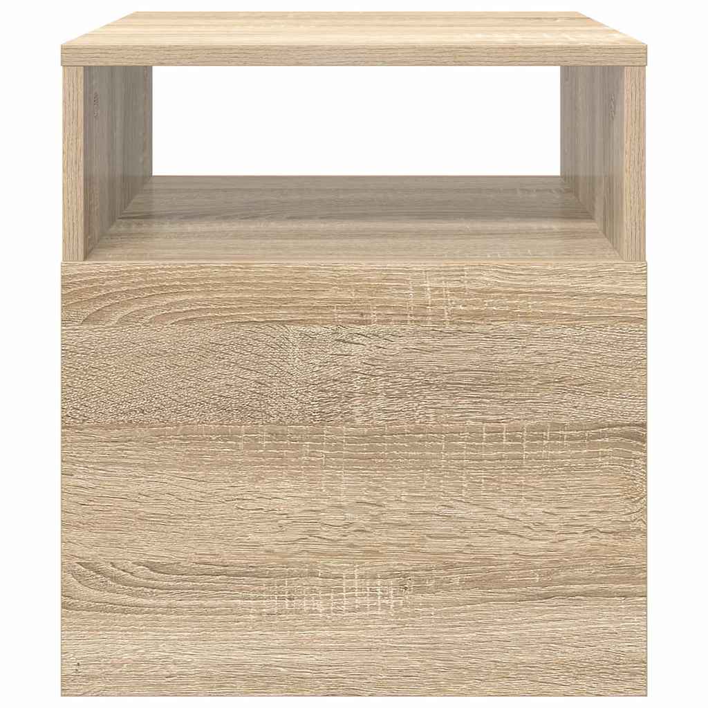 vidaXL End Table 2 pcs Δρύς Sonoma 40,5 x 40 x 45 εκ