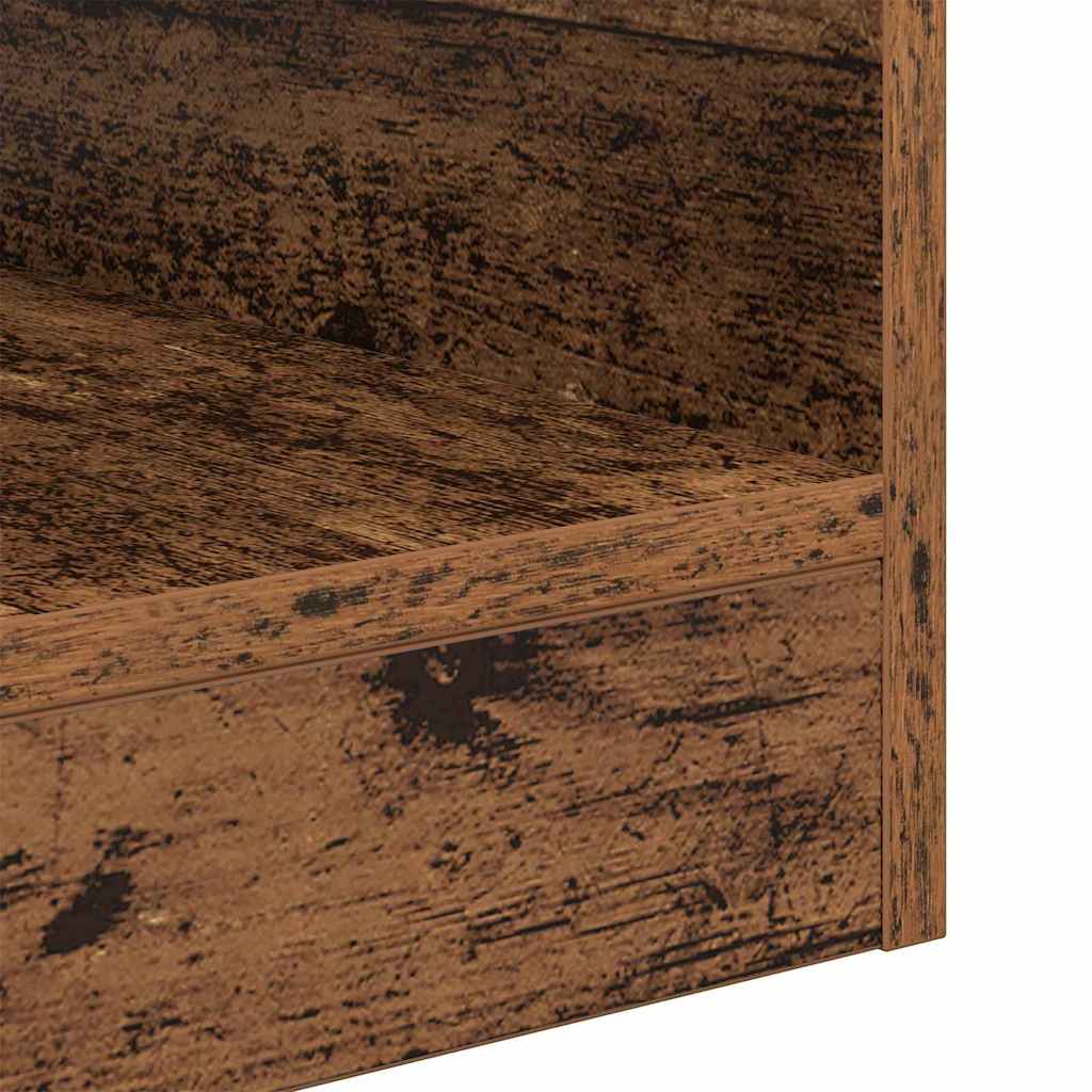 vidaXL End Table Παλιό ξύλο 40,5 x 40 x 45 εκ Επεξεργασμένο ξύλο