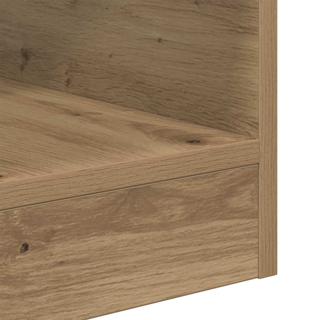 vidaXL End Table 2 pcs Artisan Oak 40,5 x 40 x 45 εκ