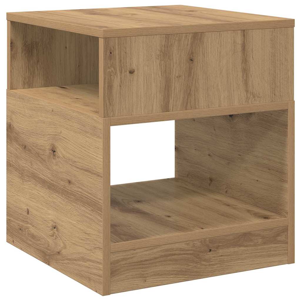 vidaXL End Table 2 pcs Artisan Oak 40,5 x 40 x 45 εκ