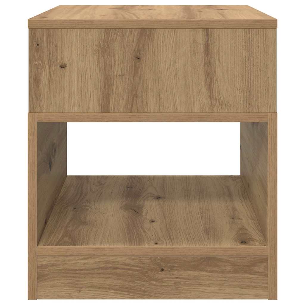 vidaXL End Table 2 pcs Artisan Oak 40,5 x 40 x 45 εκ