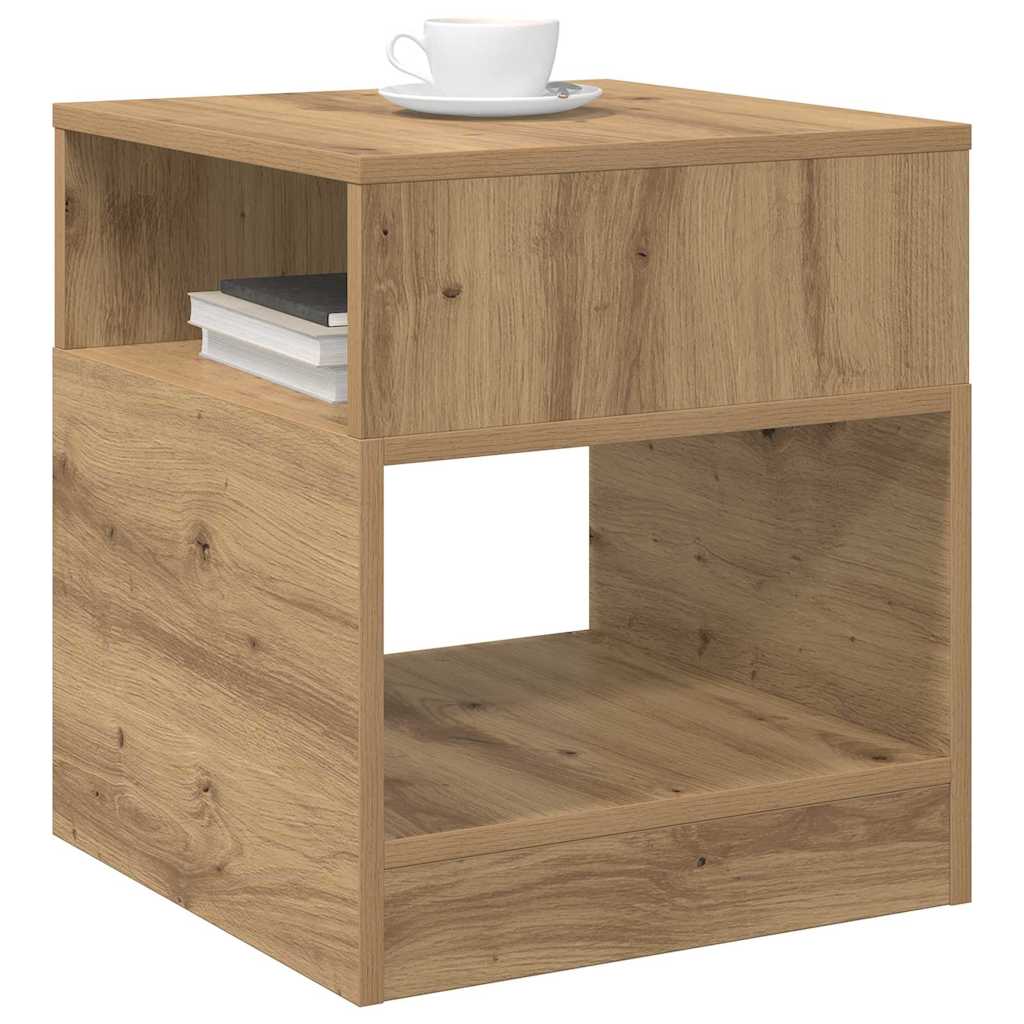 vidaXL End Table 2 pcs Artisan Oak 40,5 x 40 x 45 εκ