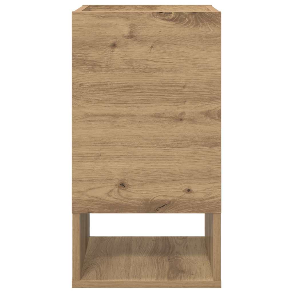 vidaXL End Table 2 pcs Artisan Oak 30 x 30 x 56 εκ. Επεξεργασμένο ξύλο