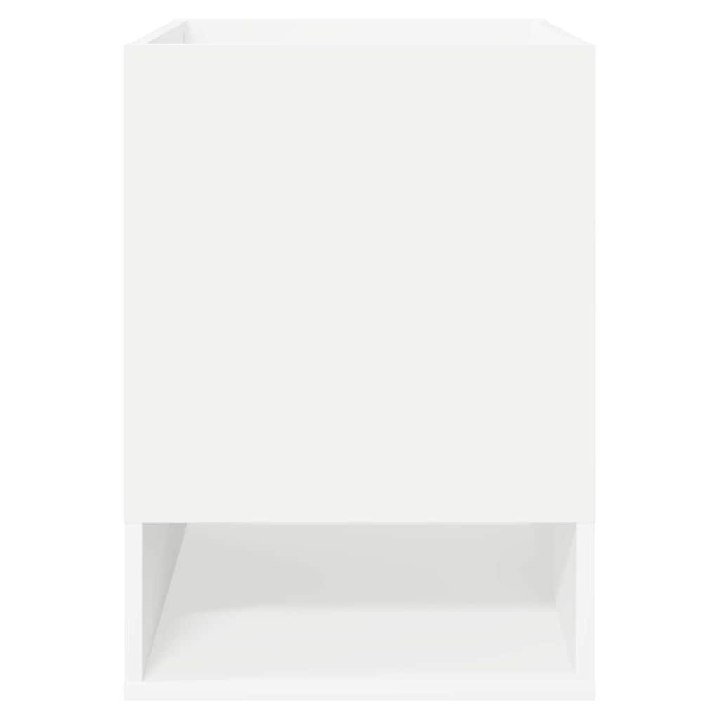 vidaXL End Table 2 pcs Λευκό 40 x 40 x 56 εκ. Επεξεργασμένο ξύλο