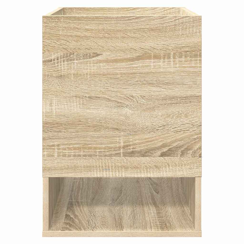 vidaXL End Table 2 pcs Δρύς Sonoma 40 x 40 x 56 εκ. Επεξεργασμένο ξύλο
