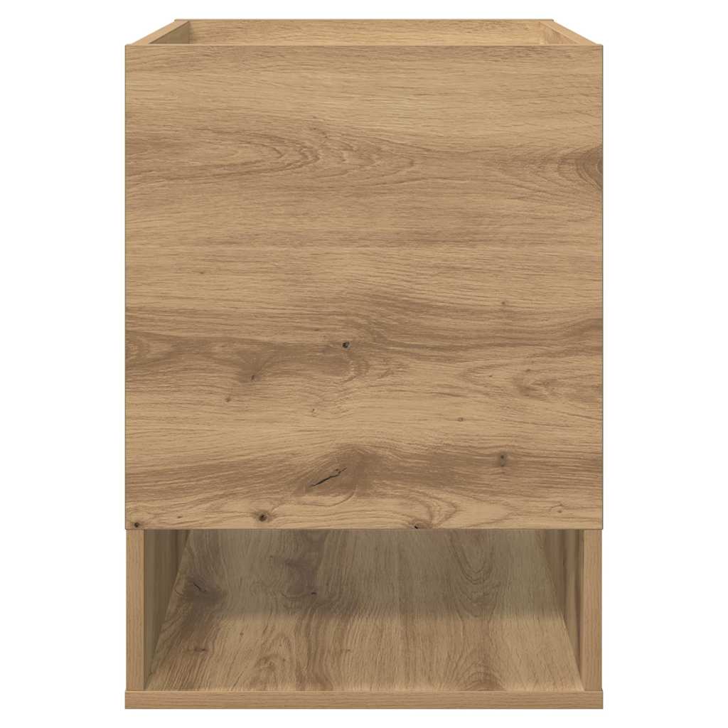 vidaXL End Table 2 pcs Artisan Oak 40 x 40 x 56 εκ. Επεξεργασμένο ξύλο
