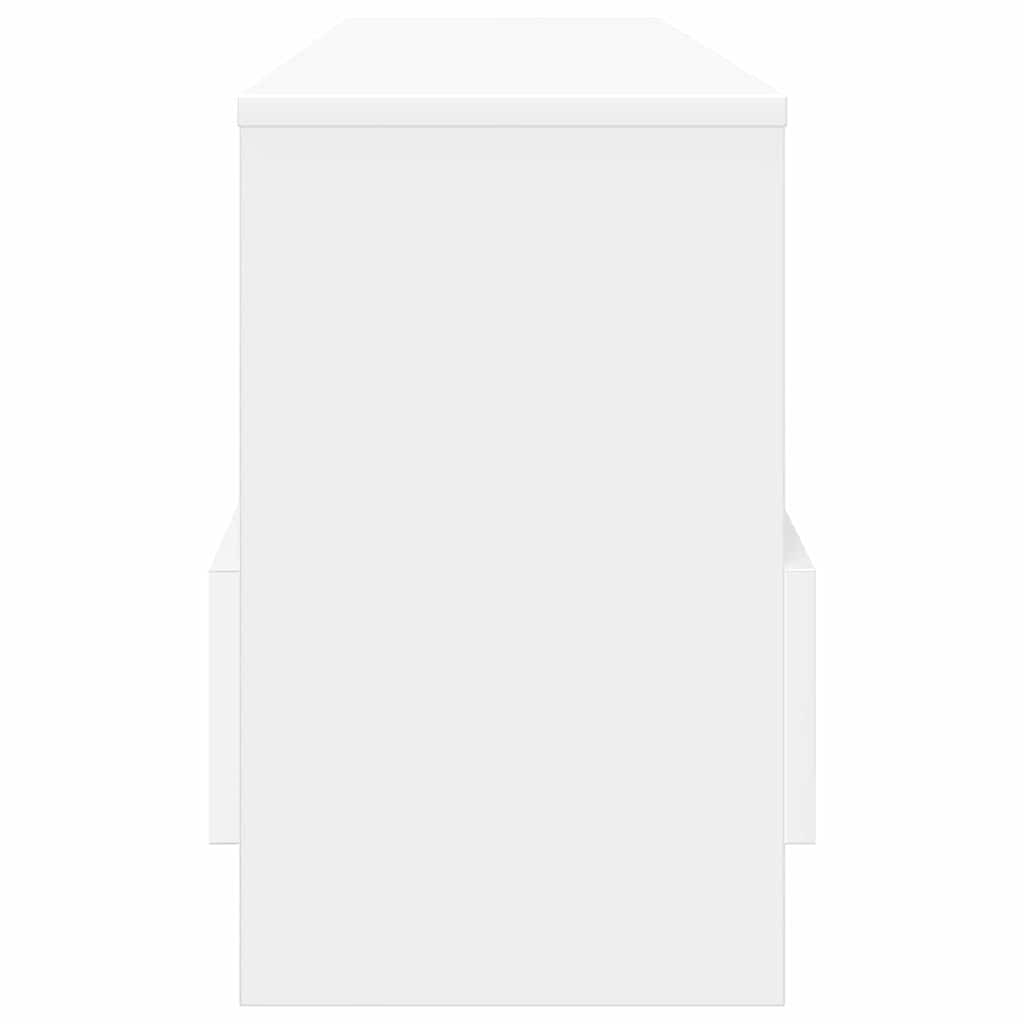 vidaXL Ράφι Περιοδικών Λευκό 102 x 30 x 45 εκ.
