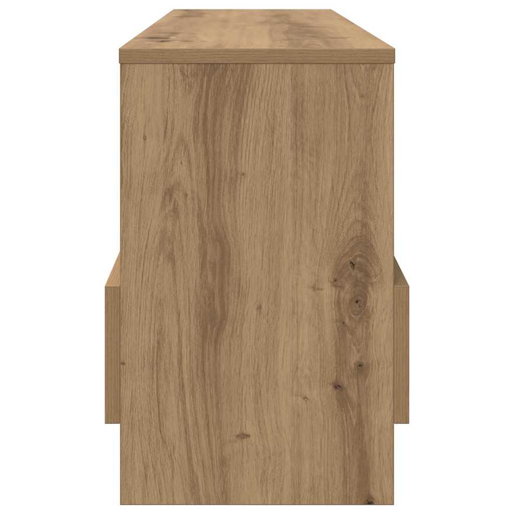 vidaXL Ράφι Περιοδικών Artisan Oak 102 x 30 x 45 εκ.