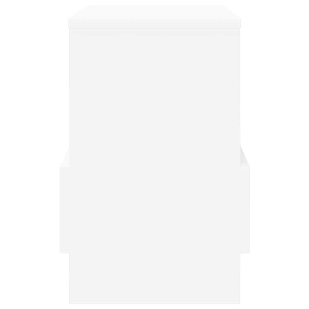 vidaXL Ράφι Περιοδικών 2 pcs Λευκό 35 x 30 x 45 εκ.