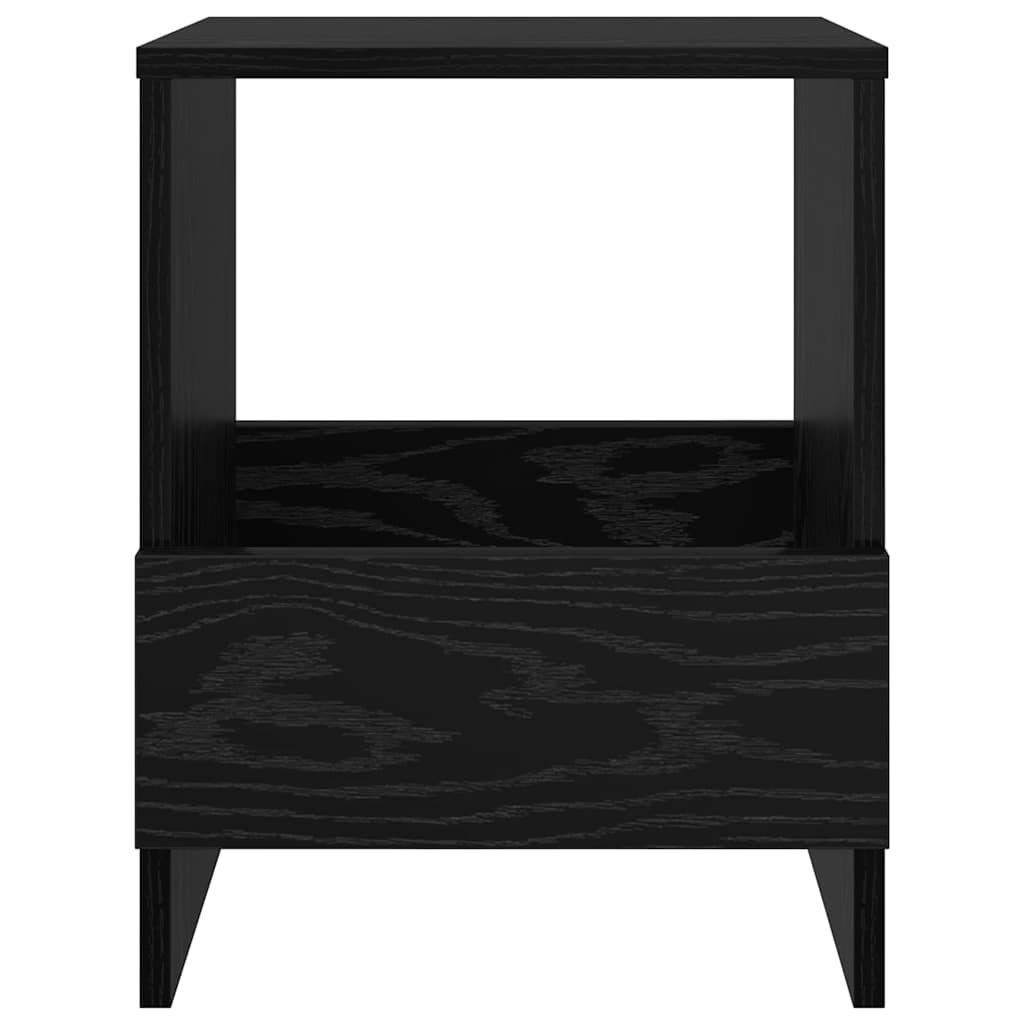 vidaXL Ράφι Περιοδικών Μαύρη Οξυά 35 x 30 x 45 εκ.