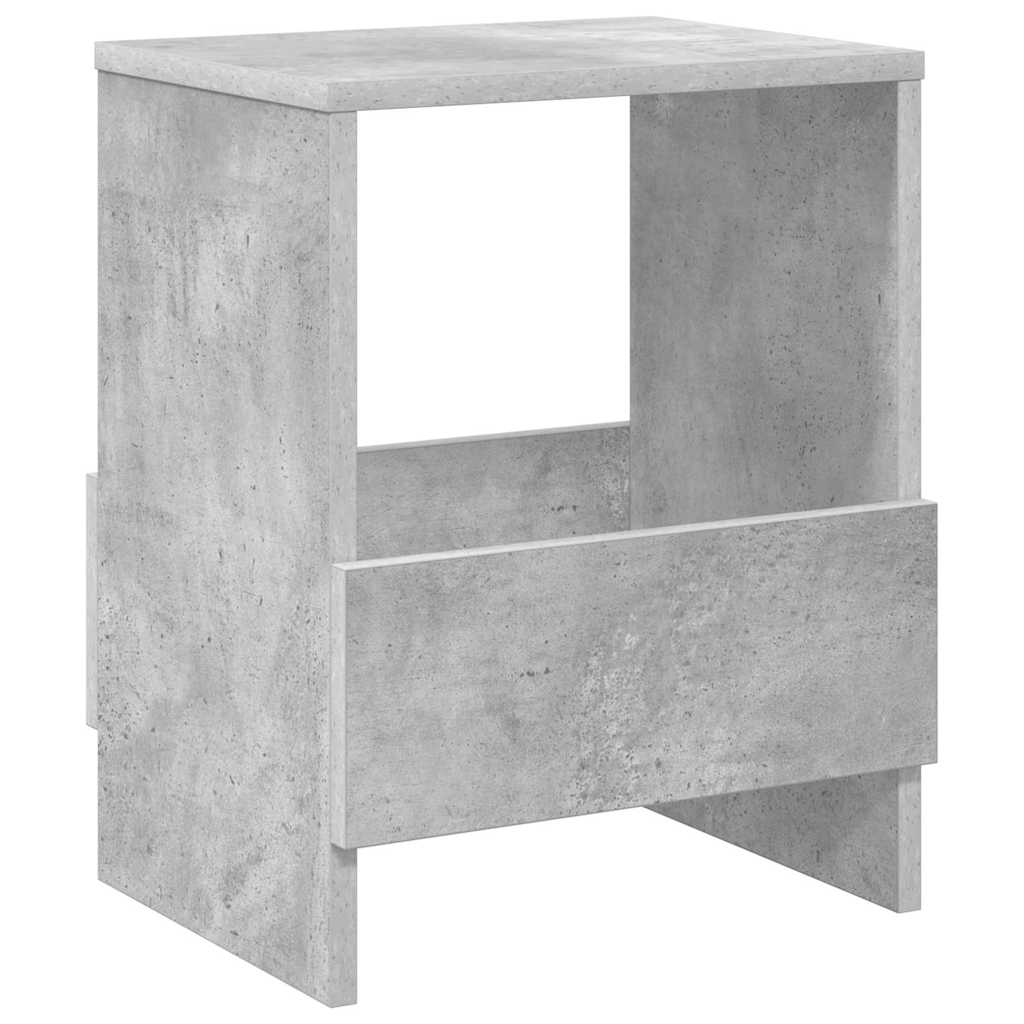 vidaXL Ράφι Περιοδικών 2 pcs Σκυρόδεμα Γκρι 35 x 30 x 45 εκ.