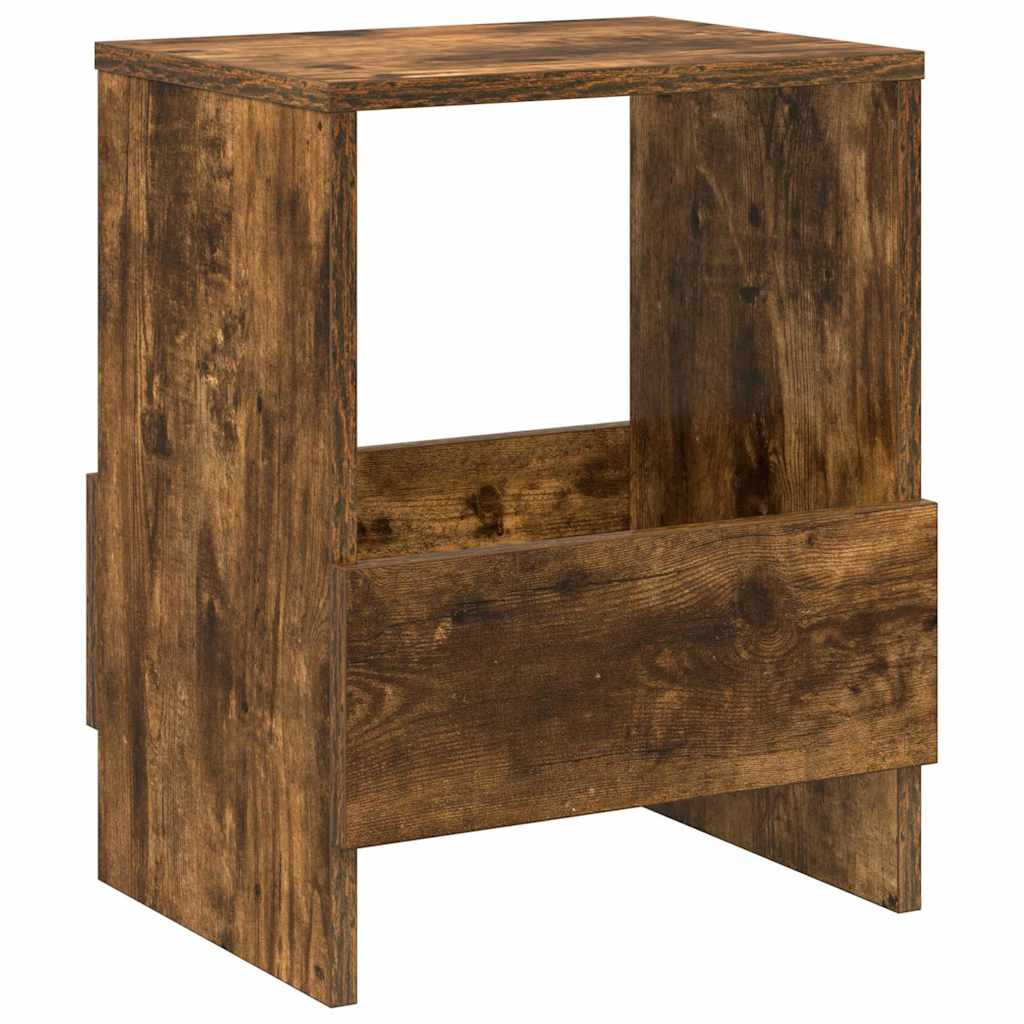 vidaXL Ράφι Περιοδικών 2 pcs Καπνιστό Δρύς 35 x 30 x 45 εκ.