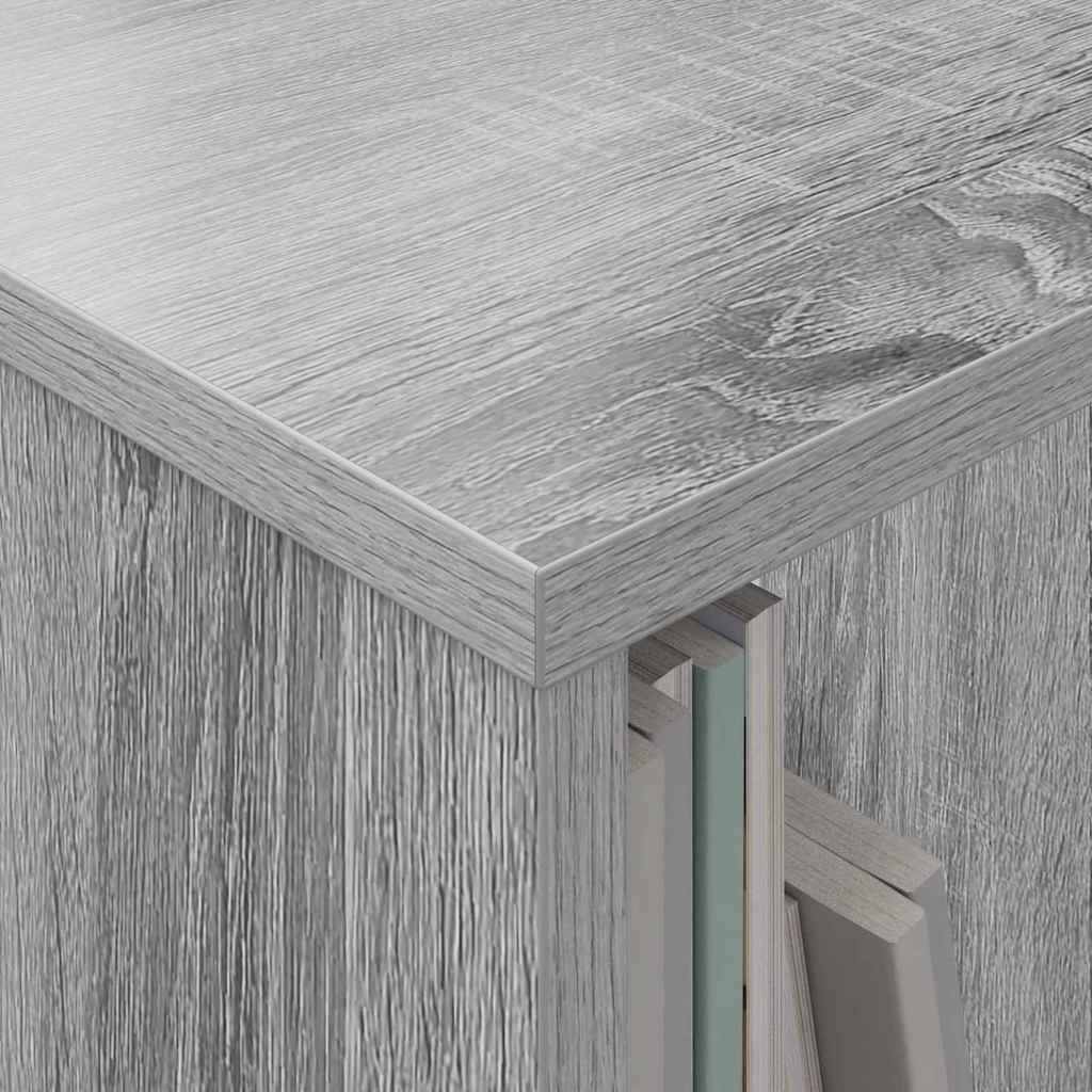 vidaXL Ράφι Περιοδικών 2 pcs Γκρίζο Σονομα 35 x 30 x 45 εκ.