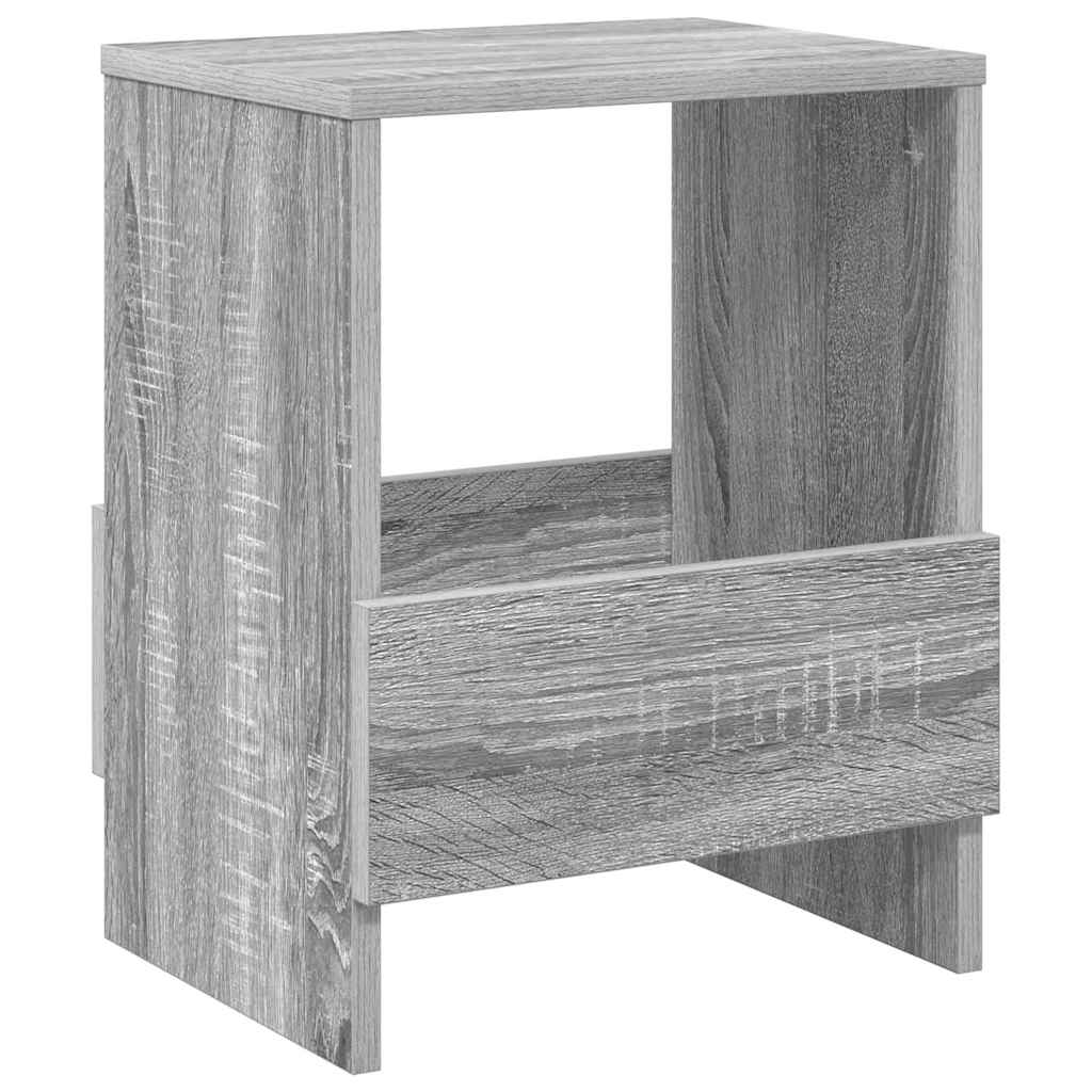 vidaXL Ράφι Περιοδικών 2 pcs Γκρίζο Σονομα 35 x 30 x 45 εκ.