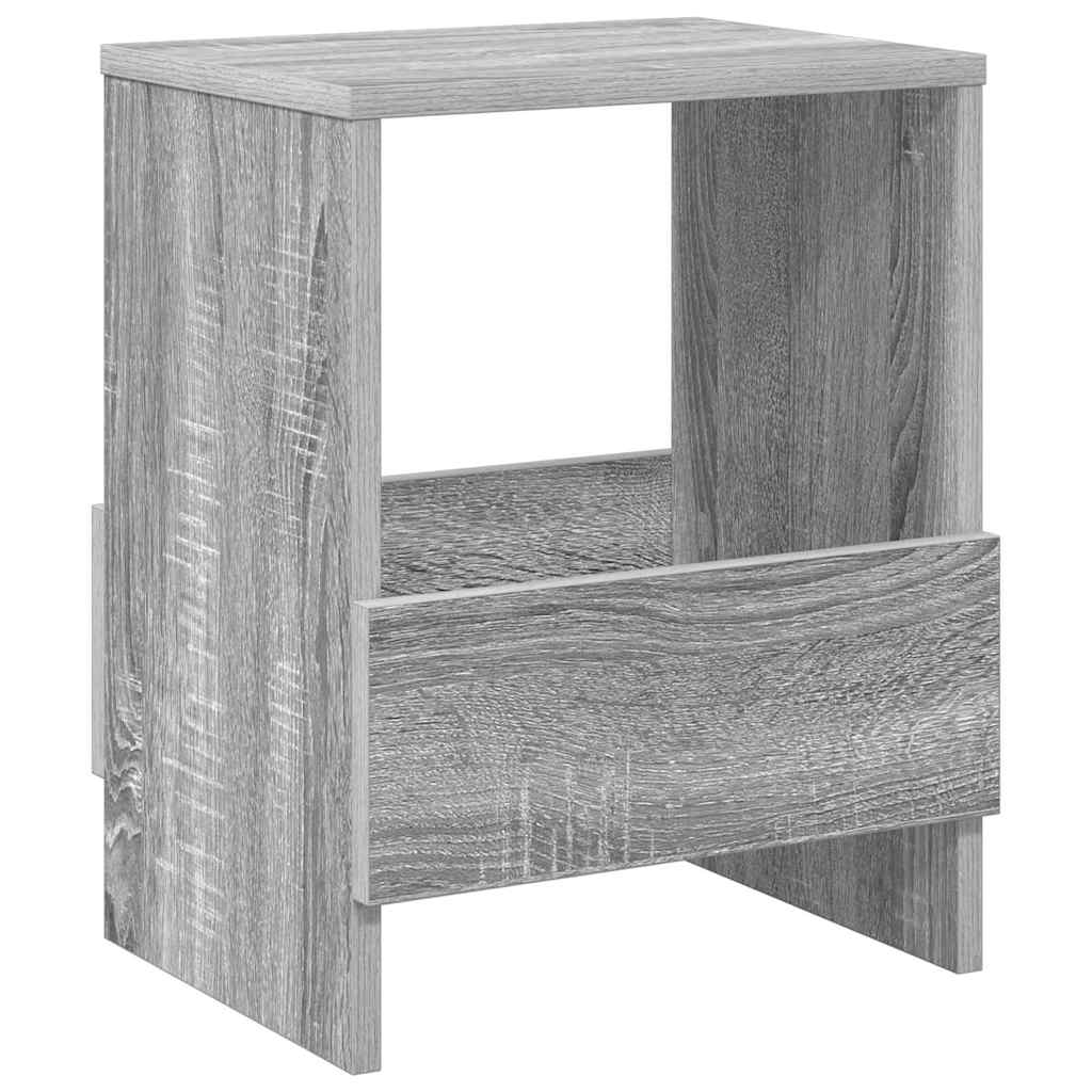 vidaXL Ράφι Περιοδικών 2 pcs Γκρίζο Σονομα 35 x 30 x 45 εκ.