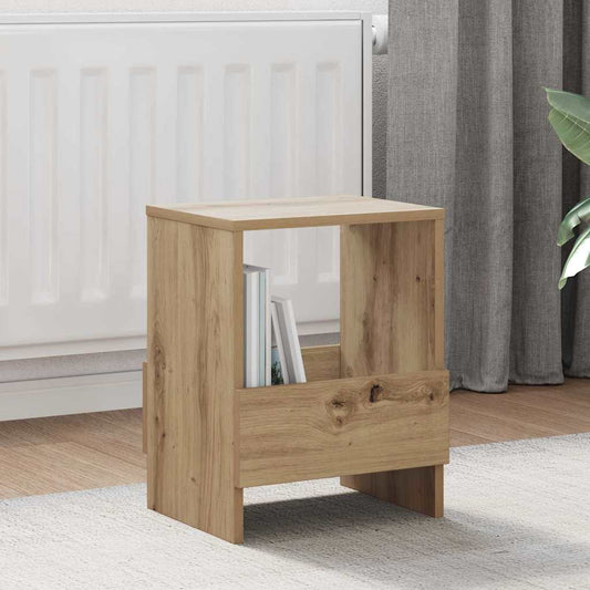 vidaXL Ράφι Περιοδικών Artisan Oak 35 x 30 x 45 εκ.