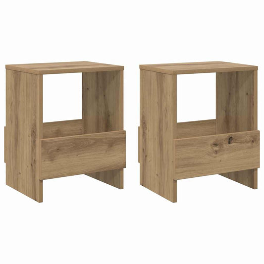 vidaXL Ράφι Περιοδικών 2 pcs Artisan Oak 35 x 30 x 45 εκ.