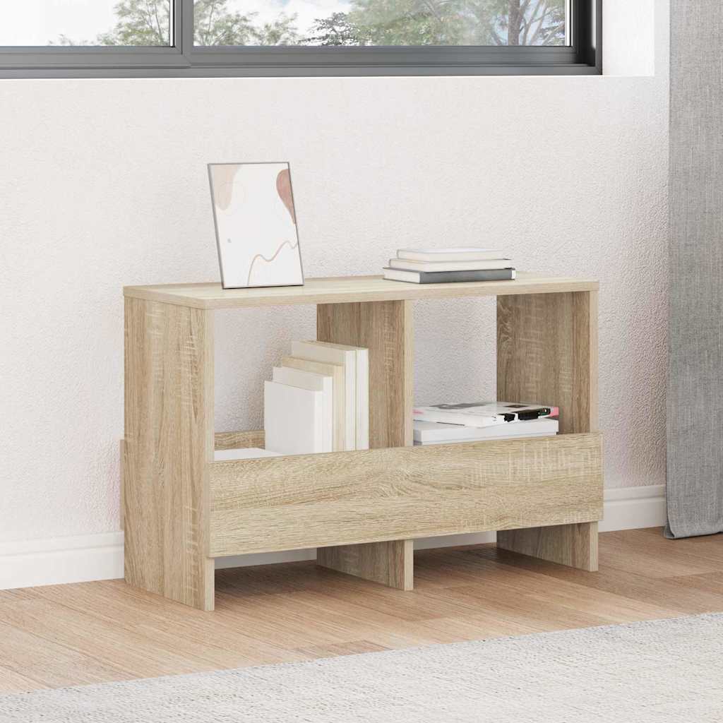 vidaXL Ράφι Περιοδικών Δρύς Sonoma 68,5 x 30 x 45 εκ.