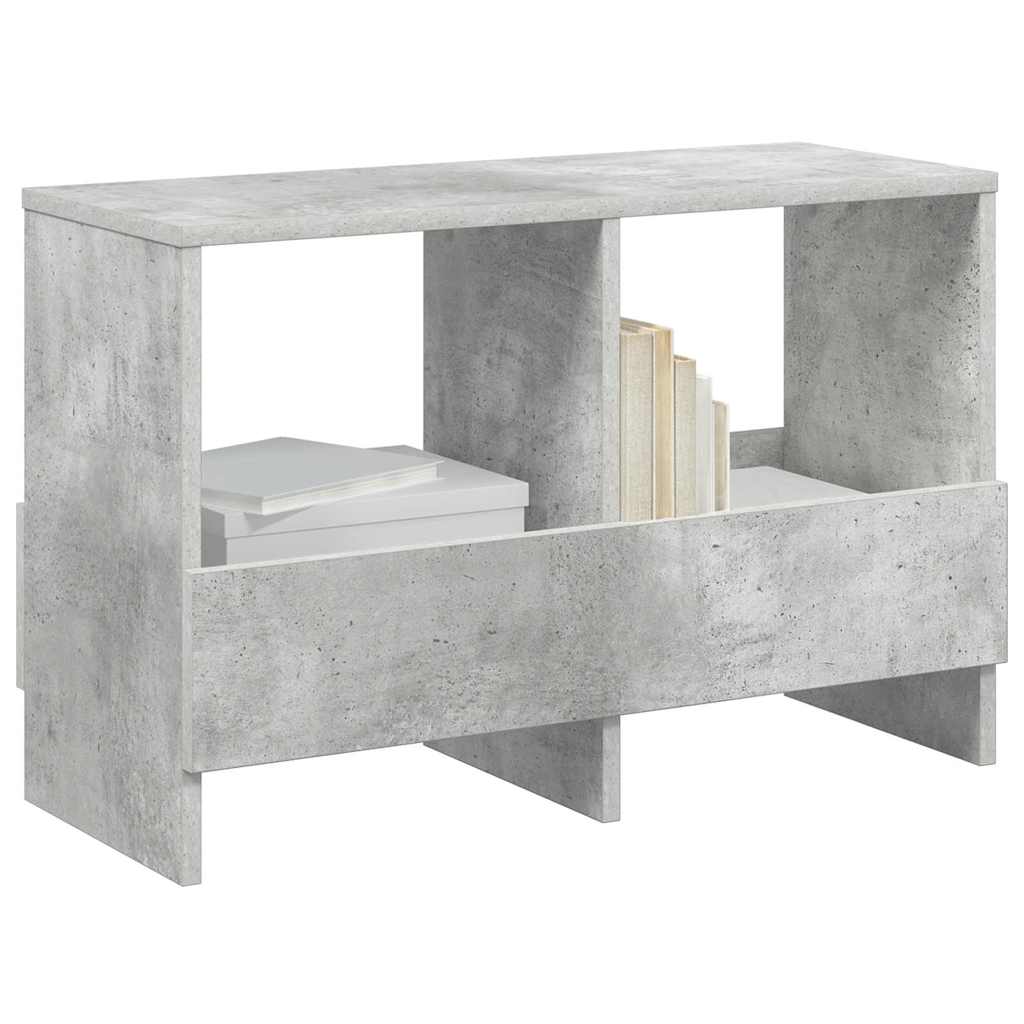vidaXL Ράφι Περιοδικών Σκυρόδεμα Γκρι 68,5 x 30 x 45 εκ.
