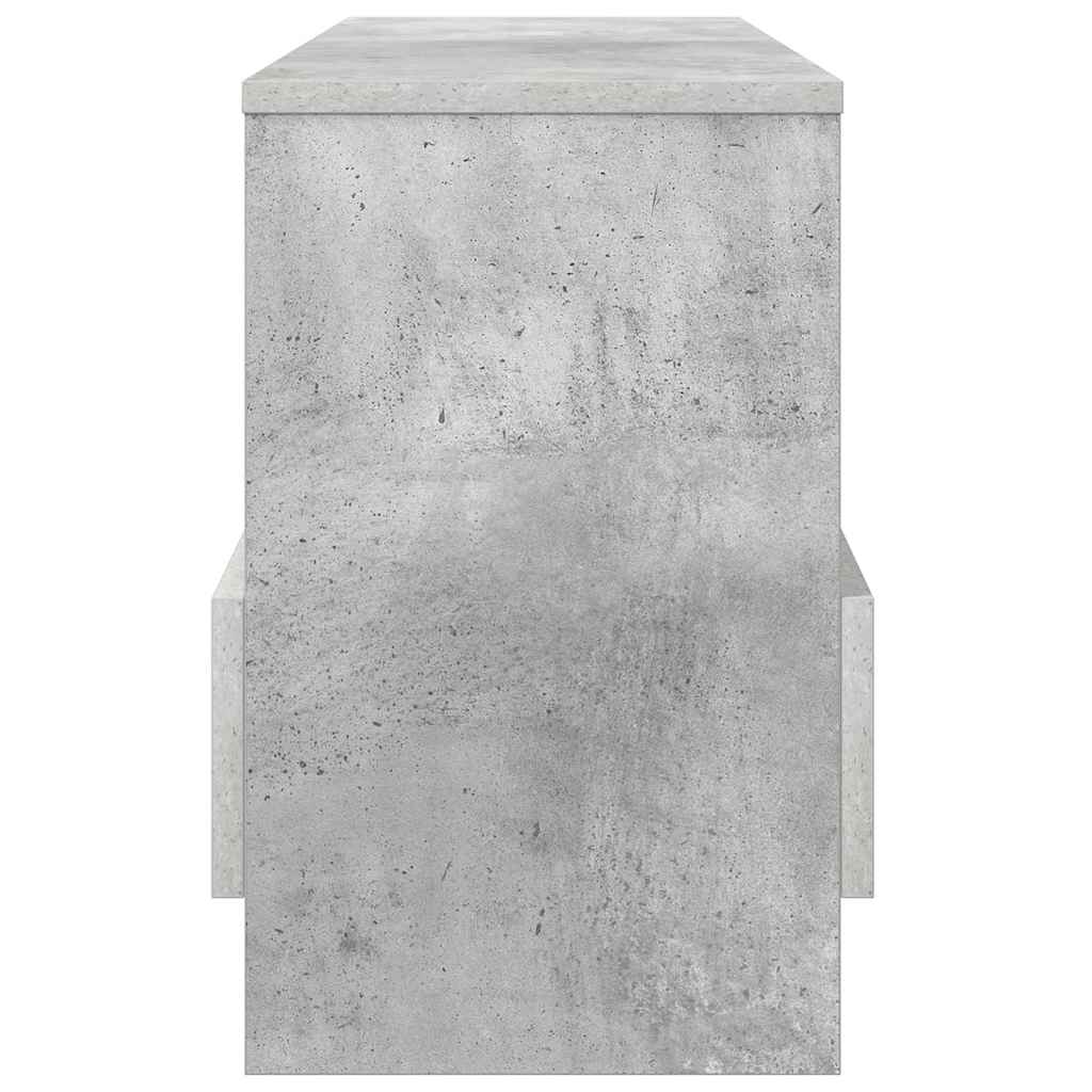 vidaXL Ράφι Περιοδικών Σκυρόδεμα Γκρι 68,5 x 30 x 45 εκ.