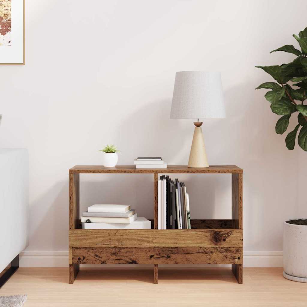 vidaXL Ράφι Περιοδικών Παλιό ξύλο 68,5 x 30 x 45 εκ.