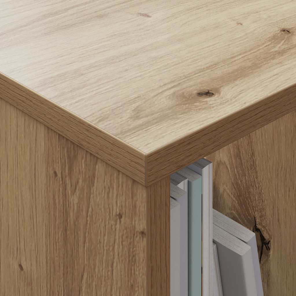 vidaXL Ράφι Περιοδικών Artisan Oak 68,5 x 30 x 45 εκ.