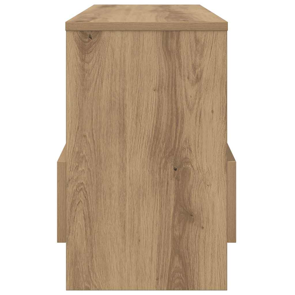 vidaXL Ράφι Περιοδικών Artisan Oak 68,5 x 30 x 45 εκ.