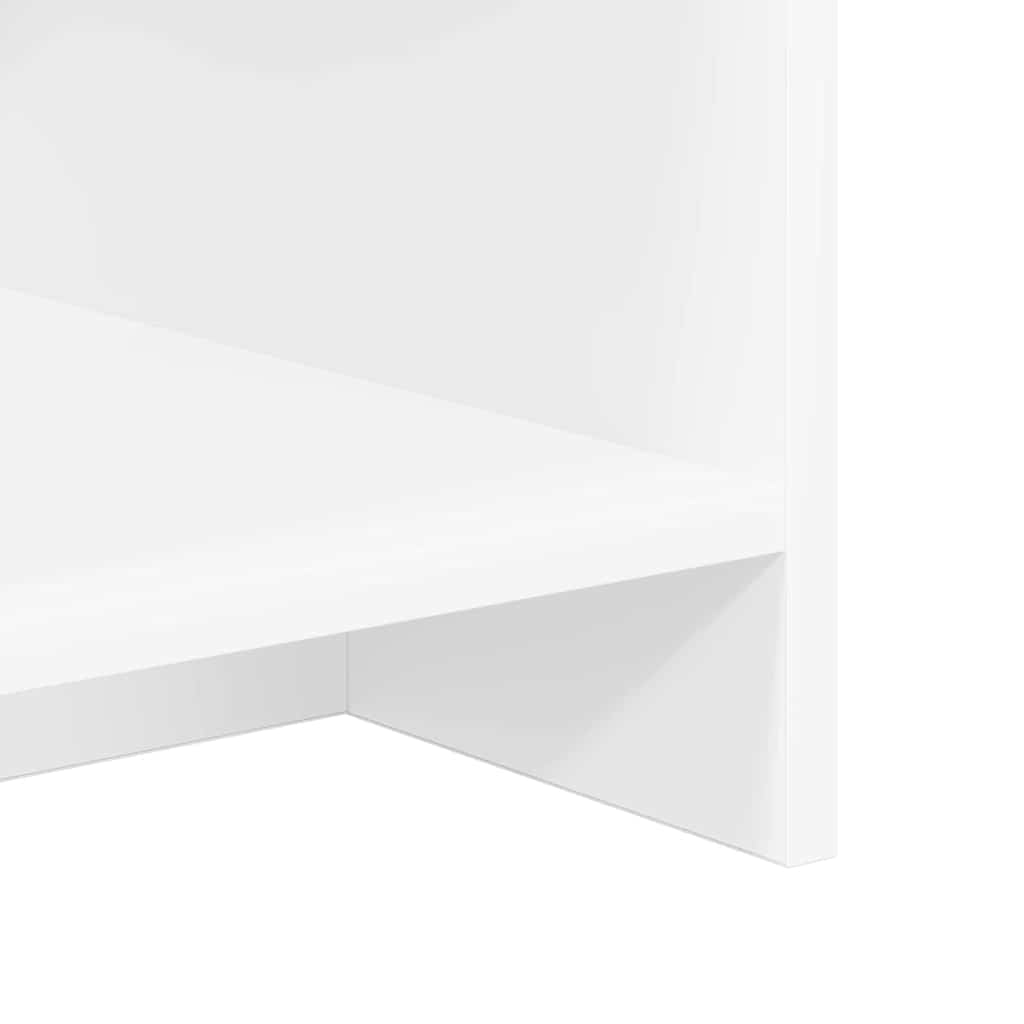 vidaXL Βάση TV Λευκό 102 x 35 x 45 εκ. Επεξεργασμένο ξύλο