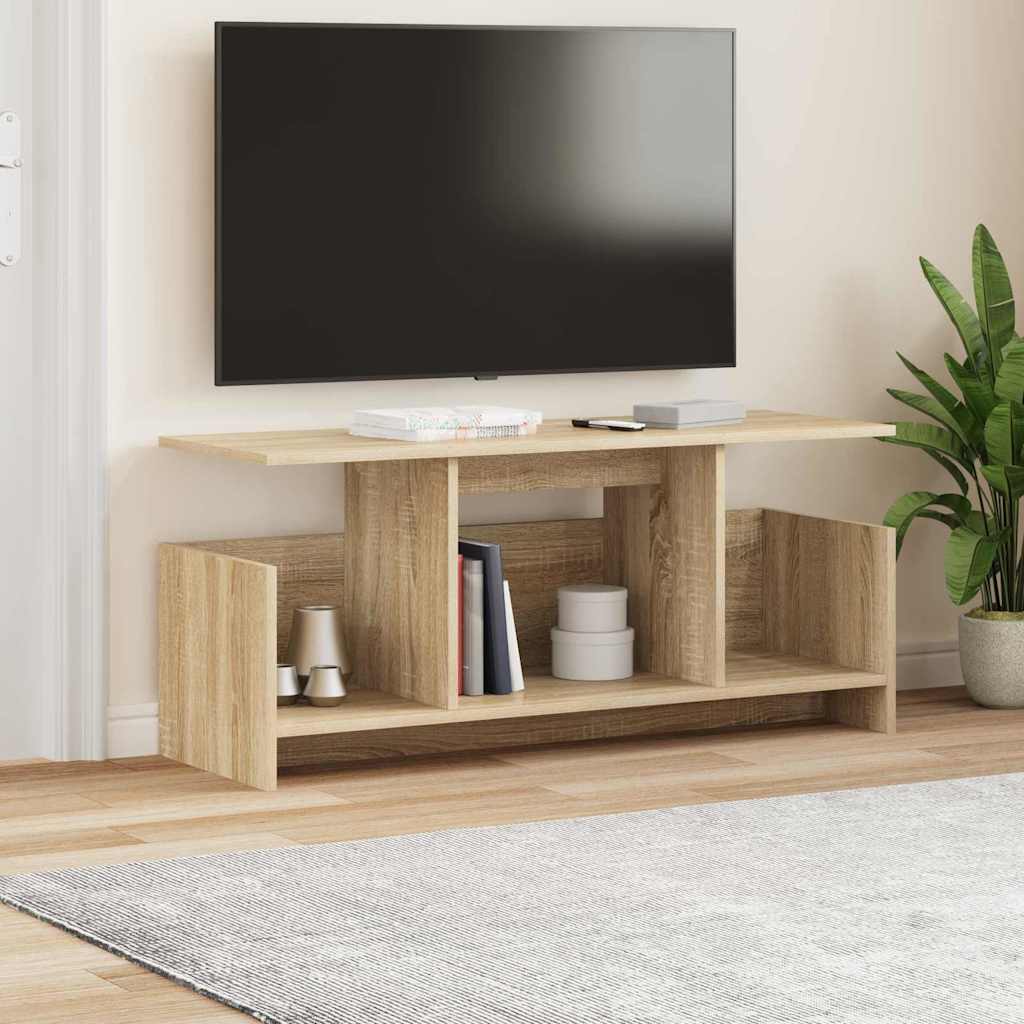 vidaXL Βάση TV Δρύς Sonoma 102 x 35 x 45 εκ. Επεξεργασμένο ξύλο