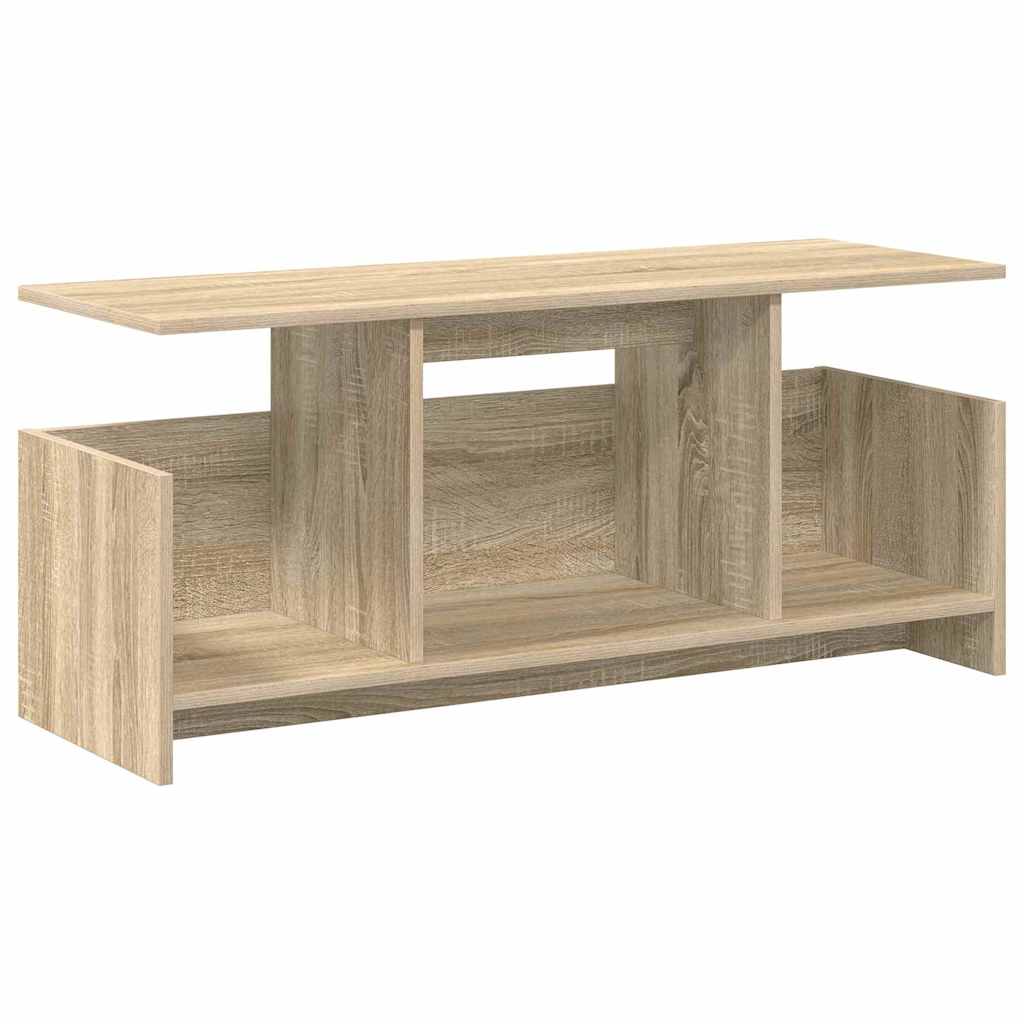 vidaXL Βάση TV Δρύς Sonoma 102 x 35 x 45 εκ. Επεξεργασμένο ξύλο