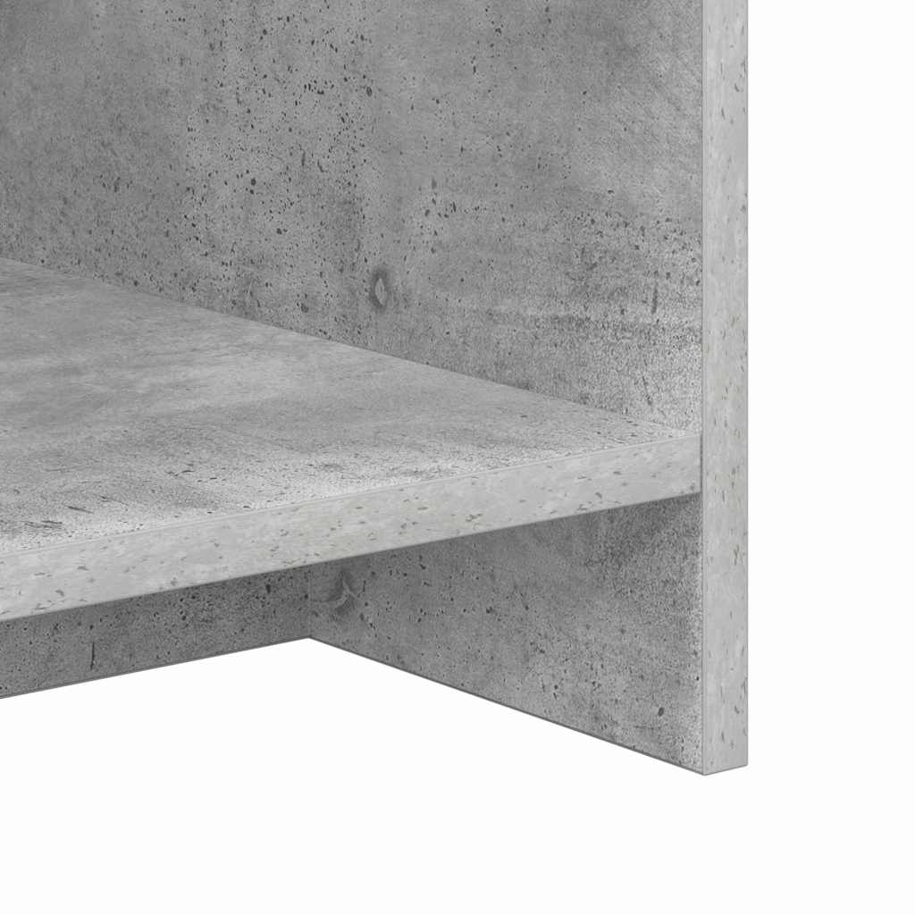 vidaXL Βάση TV Σκυρόδεμα Γκρι 102 x 35 x 45 εκ. Επεξεργασμένο ξύλο