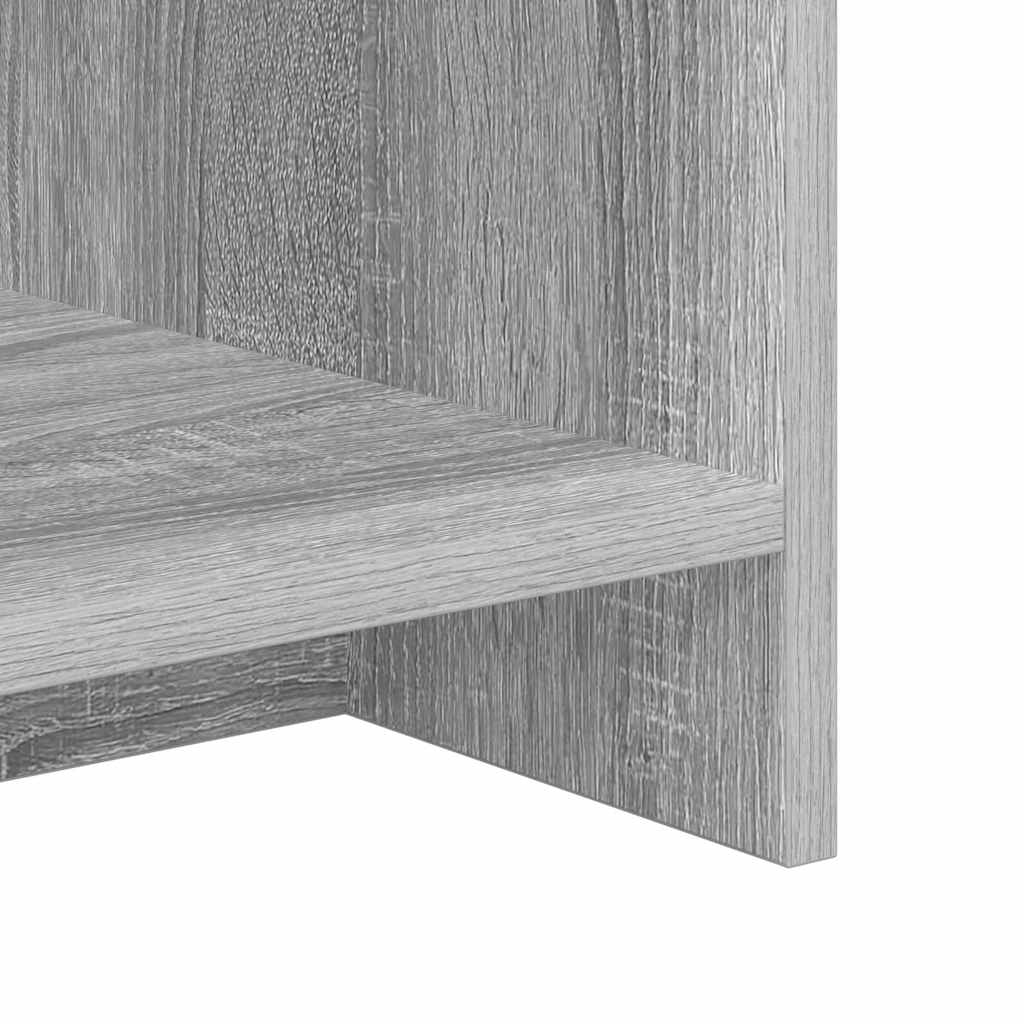vidaXL Βάση TV Γκρίζο Σονομα 102 x 35 x 45 εκ. Επεξεργασμένο ξύλο
