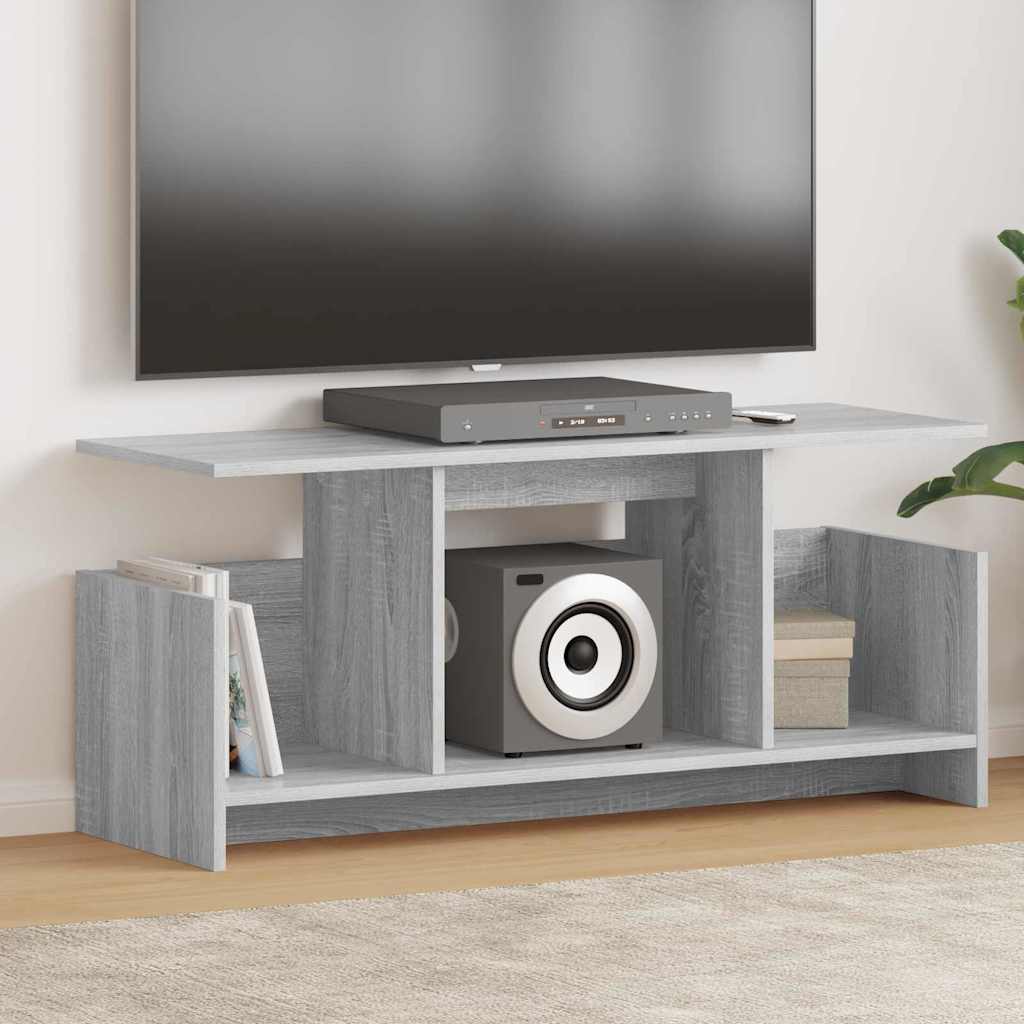vidaXL Βάση TV Γκρίζο Σονομα 102 x 35 x 45 εκ. Επεξεργασμένο ξύλο