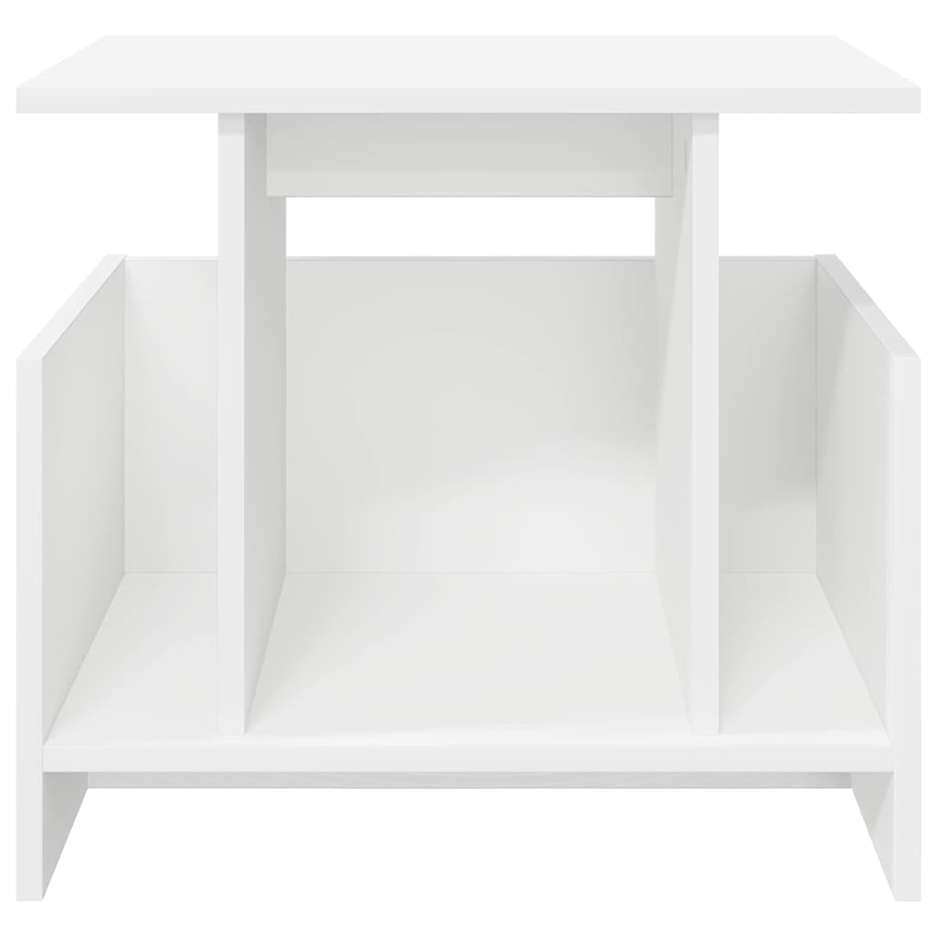 vidaXL Βάση TV 2 pcs Λευκό 50 x 35 x 45 cm Επεξεργασμένο ξύλο