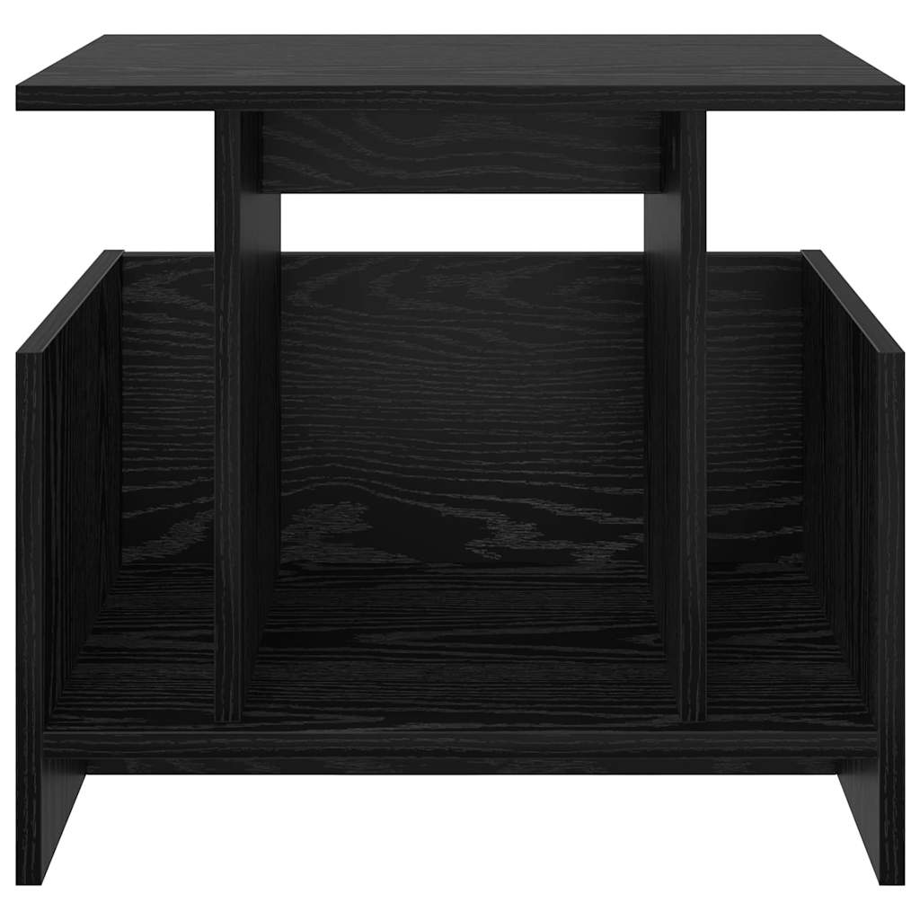vidaXL Βάση TV 2 pcs Μαύρη Οξυά 50 x 35 x 45 cm Επεξεργασμένο ξύλο