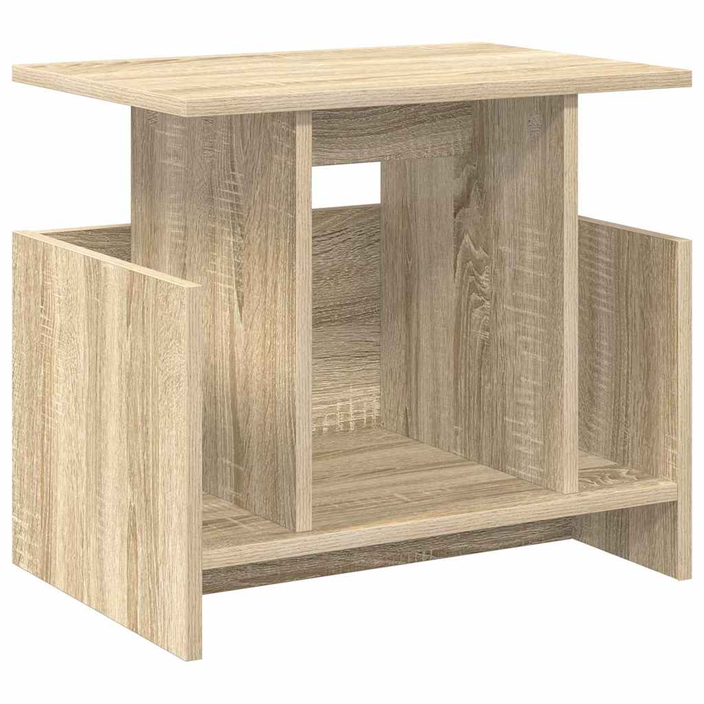 vidaXL Βάση TV Δρύς Sonoma 50 x 35 x 45 cm Επεξεργασμένο ξύλο