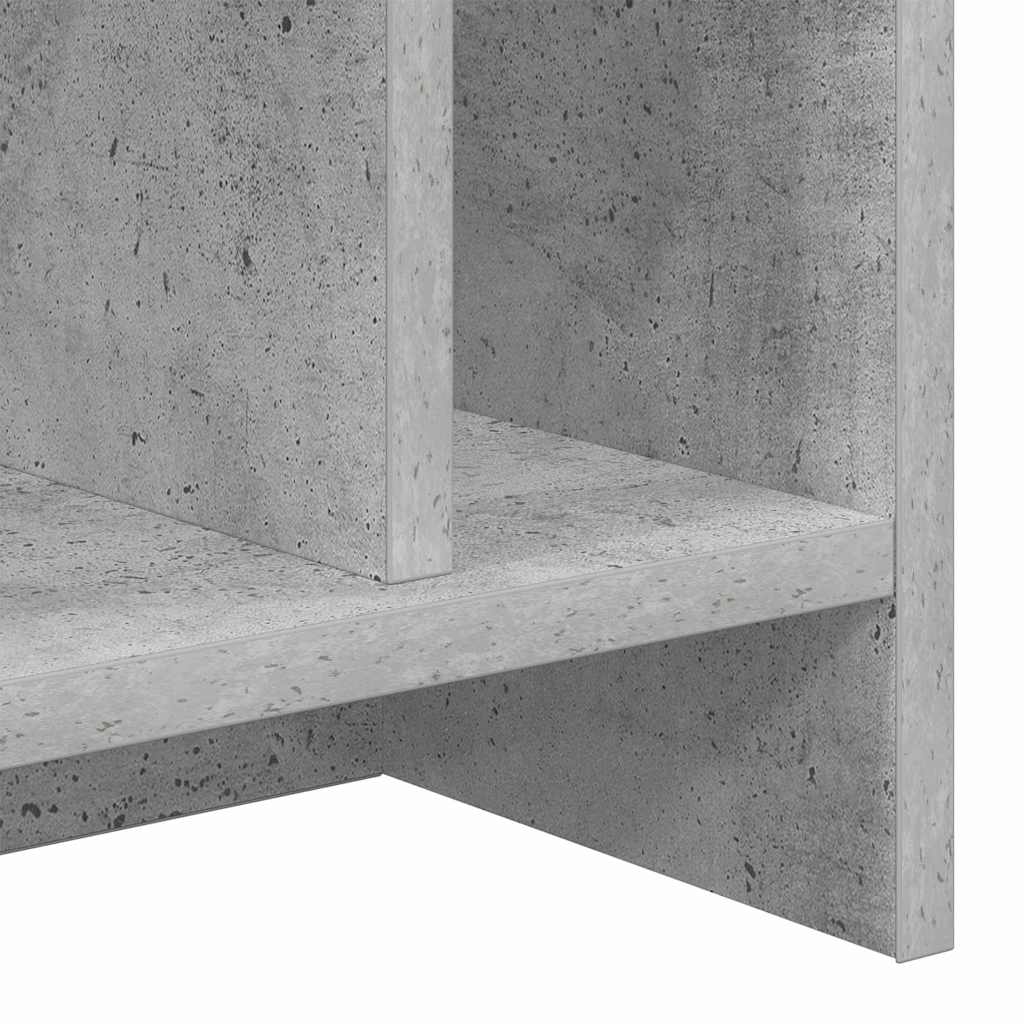 vidaXL Βάση TV 50 x 35 x 45 cm Σκυρόδεμα Γκρι Επεξεργασμένο Ξύλο