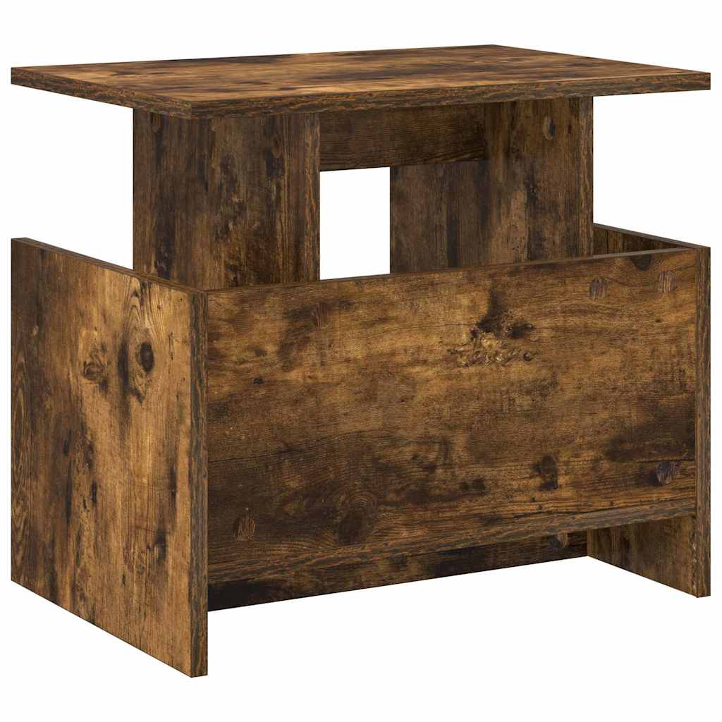 vidaXL Βάση TV 2 pcs Καπνιστό Δρύς 50 x 35 x 45 cm Επεξεργασμένο ξύλο