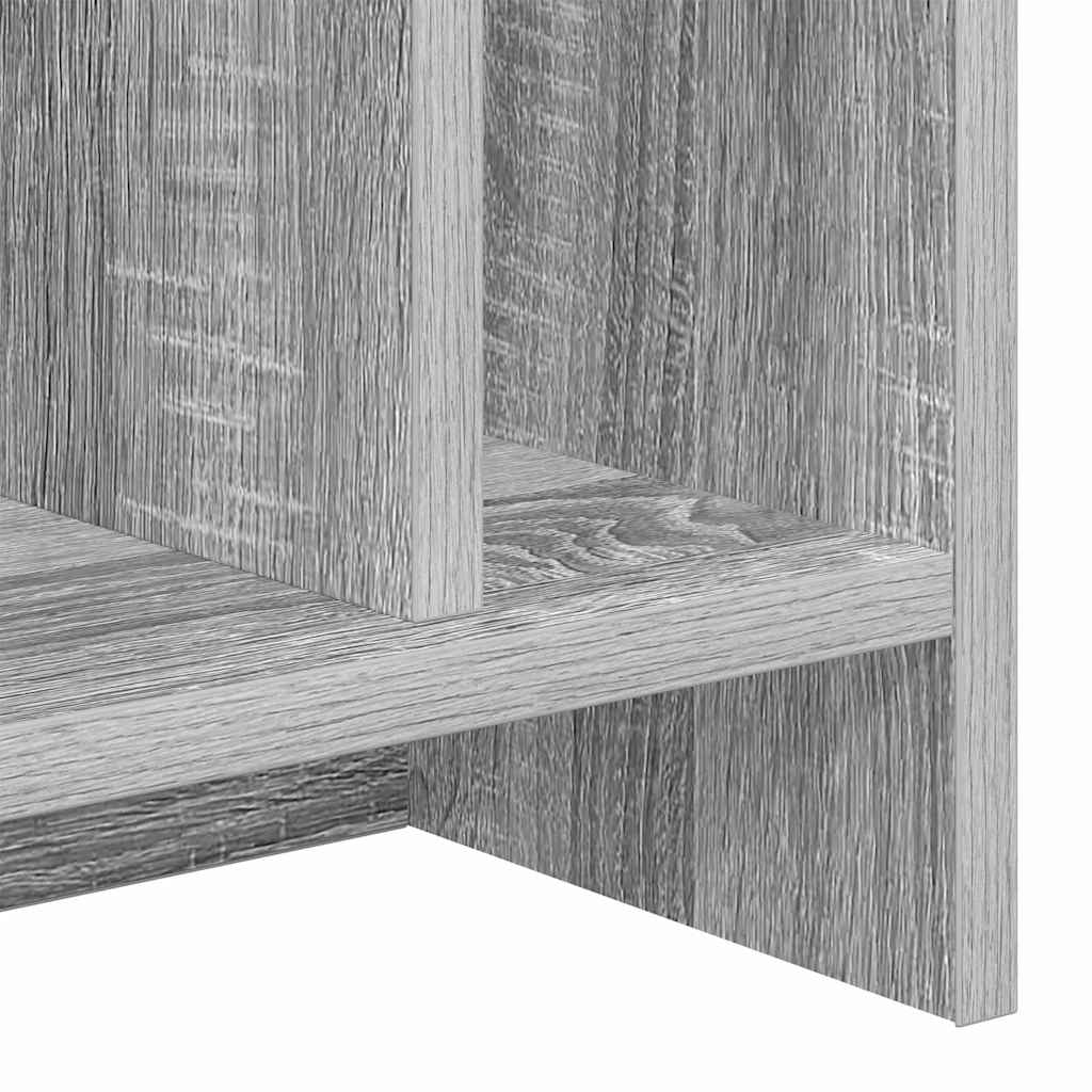 vidaXL Βάση TV 2 pcs Γκρίζο Σονομα 50 x 35 x 45 cm Επεξεργασμένο ξύλο
