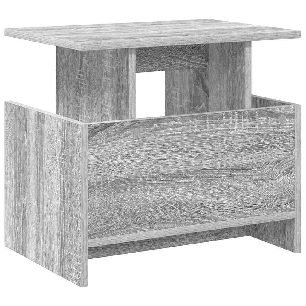 vidaXL Βάση TV 2 pcs Γκρίζο Σονομα 50 x 35 x 45 cm Επεξεργασμένο ξύλο