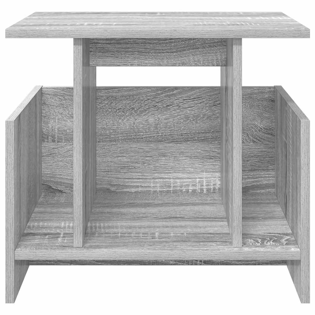 vidaXL Βάση TV 2 pcs Γκρίζο Σονομα 50 x 35 x 45 cm Επεξεργασμένο ξύλο
