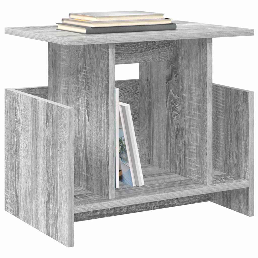 vidaXL Βάση TV 2 pcs Γκρίζο Σονομα 50 x 35 x 45 cm Επεξεργασμένο ξύλο