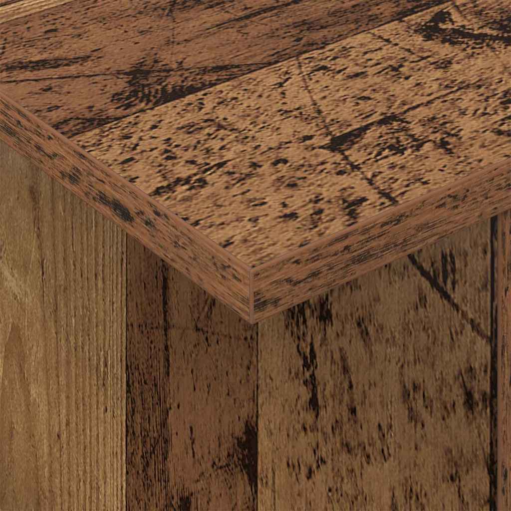 vidaXL Βάση TV 2 pcs Παλιό ξύλο 50 x 35 x 45 cm Επεξεργασμένο ξύλο