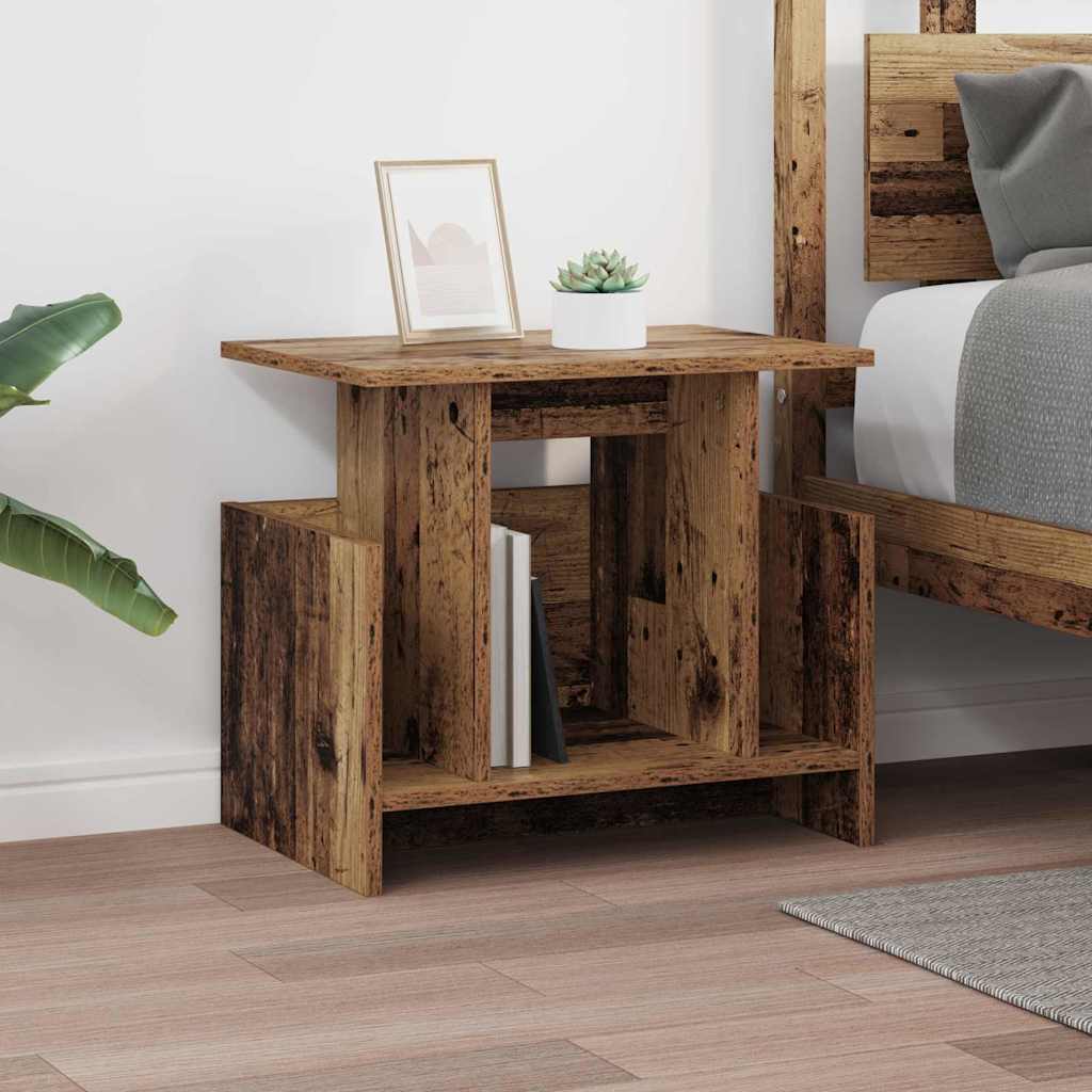 vidaXL Βάση TV 2 pcs Παλιό ξύλο 50 x 35 x 45 cm Επεξεργασμένο ξύλο